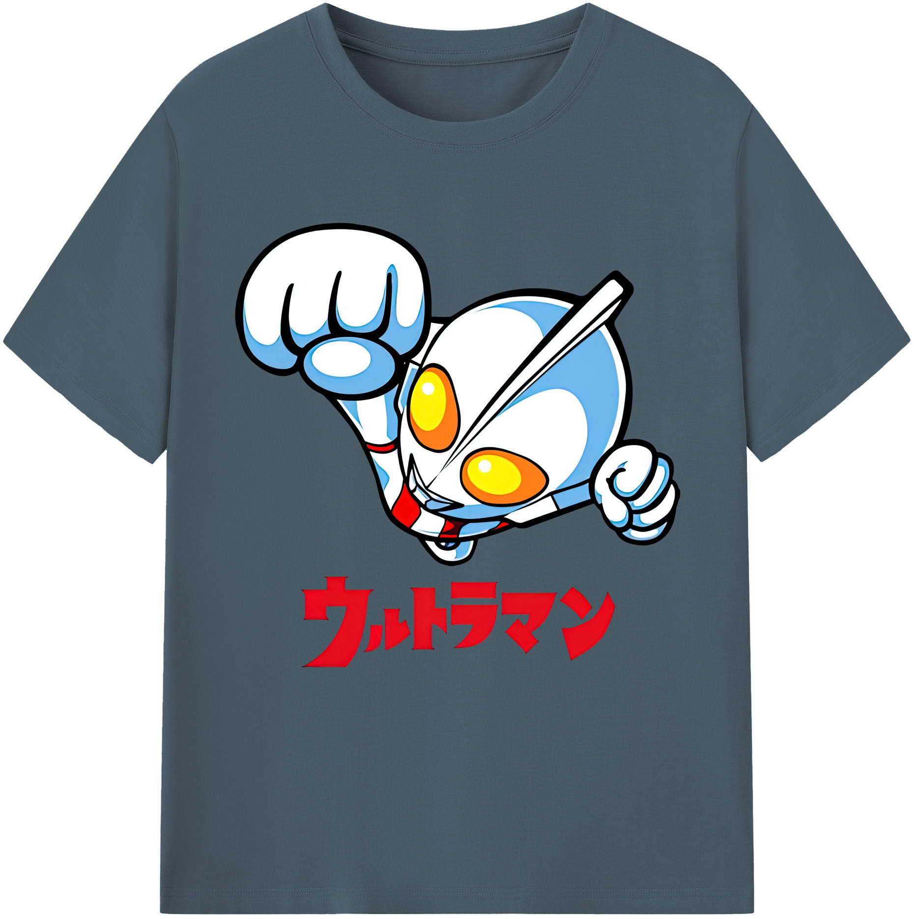 （画像用） ウルトラマン Ultraman 綿100％半袖Tシャツ（フロントプリント）
